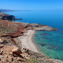 Beach Plage Isri Namrath on the Mediterranean Sea